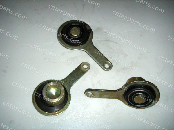 637-10 eccentric axle and pulley